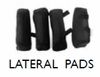 EIO Push Chair - Replacement Side Lateral Support Cushions (Set 4) Replacement Part