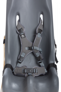 Replacement 8-point harness for size 1 Sitter. Color: Gray 